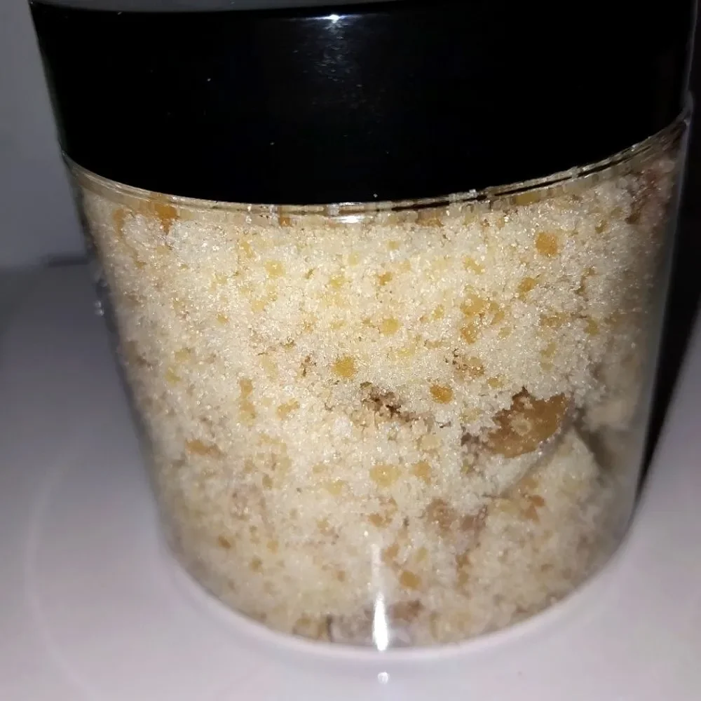 Hand crafted Vanilla Brown sugar emulsified sugar scrub 6oz